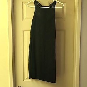 TART black lace mini dress